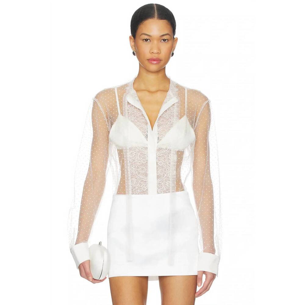 NEW SANS FAFF toulouse blouse in white